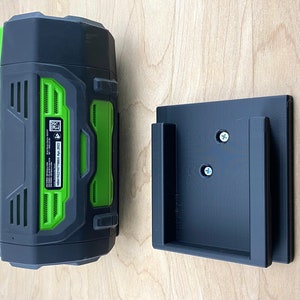 Heavy Duty Battery Holder for EGO 56V - Wall/Shelf/Cabinet Mount Organizer