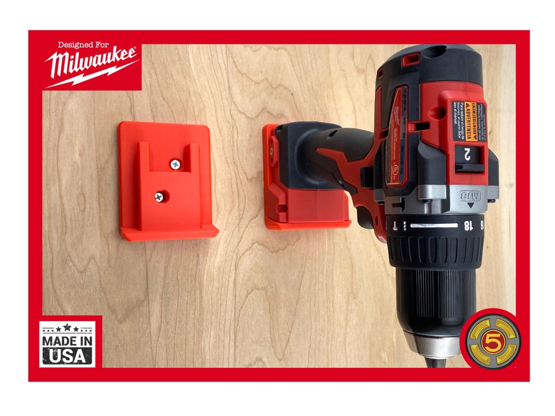 Milwaukee Tool Holder Wall Mount Tool Mount Milwaukee M18 Tool Holder