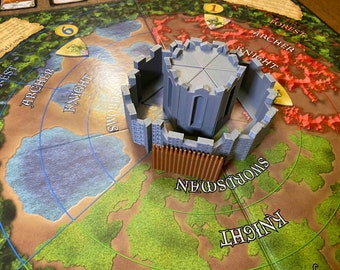Game Piece Upgrade for Castle Panic Board Game - Towers, Walls and Fortifications