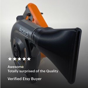 Boquilla de secado para coche compatible con el soplador compacto RIDGID de 18 V R86043 (NO INCLUIDA) imagen 10