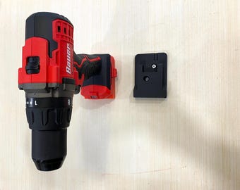 Heavy Duty Tool Holder for Bauer 20V – Wall/Shelf/Cabinet Mount