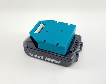 Heavy Duty Modular Battery Holder for Makita 18V – Wall/Shelf/Cabinet Mount Organizer
