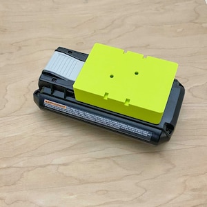 Ryobi 40V Battery Holder Wall Mount - Battery Mount Ryobi 40V Battery Holder Under Shelf Battery Holder Cabinet Mount
