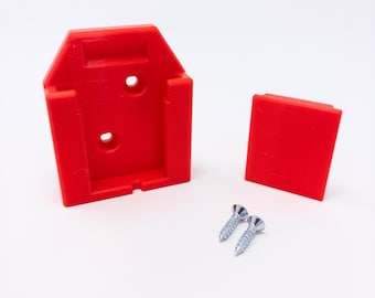 Heavy Duty Modular Battery Holder for Bauer 20V – Wall/Shelf/Cabinet Mount Organizer