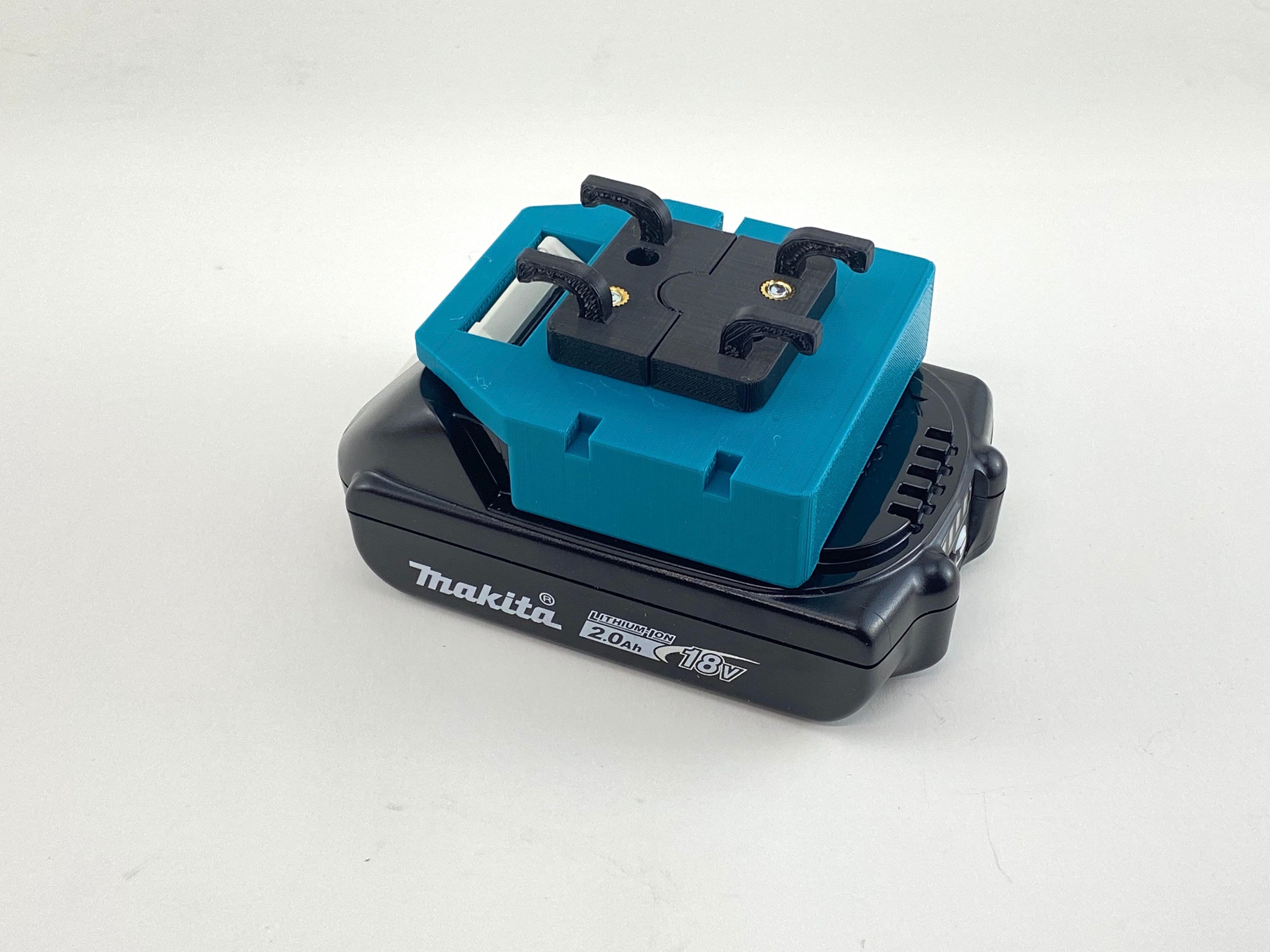 Makita Battery Holder Pegboard Mount Battery Holder for Etsy