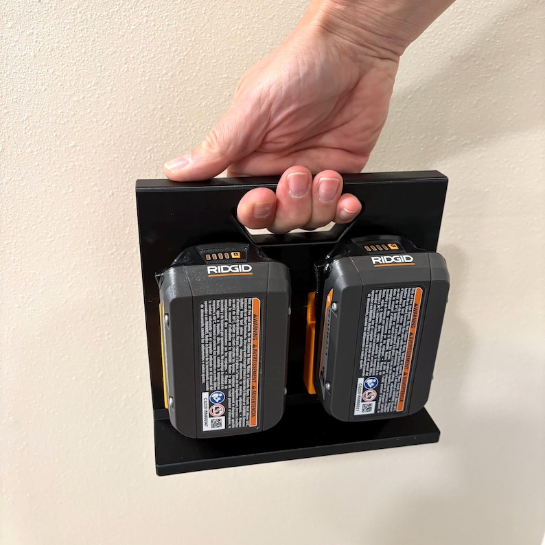 BattCaddy X4 - Portable Battery Holder for RIDGID 18V - 4 Slot Battery Caddy image 1