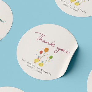 Anniversaire / Baby Shower Sticker｜Anniversaire personnalisé Sticker｜Custom Baby Shower Sticker｜Favor Stickers｜Party Favor Label｜Free Shipping