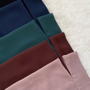 1 layer niqab in chiffon.