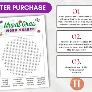 mardi gras activities for 2nd grade