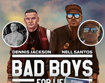 You as Bad Boys for life. Caricature Drawing.