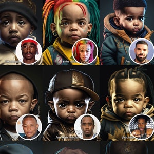 US Rappers - King & Queens, 3 sets
