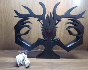 Alastor's Shadow - Hazbin Hotel LED Sign