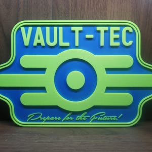 Vault Tec Sign - UV Reactive