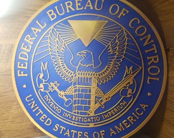Federal Bureau of Control Sign
