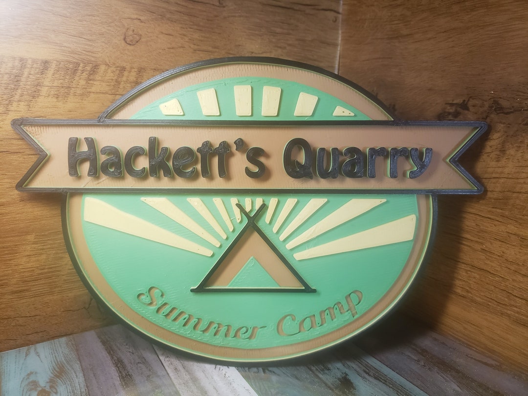 Hackett's Quarry Sign Etsy