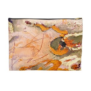 Spring Green - Zippered Pouch