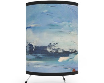 Companion Sound - Tripod Lamp with High-Res Printed Shade