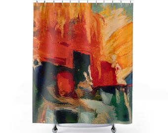 Tangible Strength - Custom Design Shower Curtain