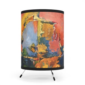 Ambition - Tripod Lamp with High-Res Printed Shade
