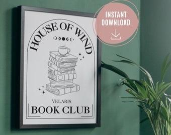 House of Wind Velaris Print | ACOTAR Book Club (Digital Download)