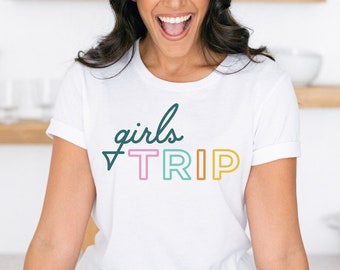 Girls Trip 2023 Shirts, Girls Trip t-shirts, Girls Weekend Shirt, Soft Group Tops for Women, Gifts for Friends, Best Friend Travel Gift