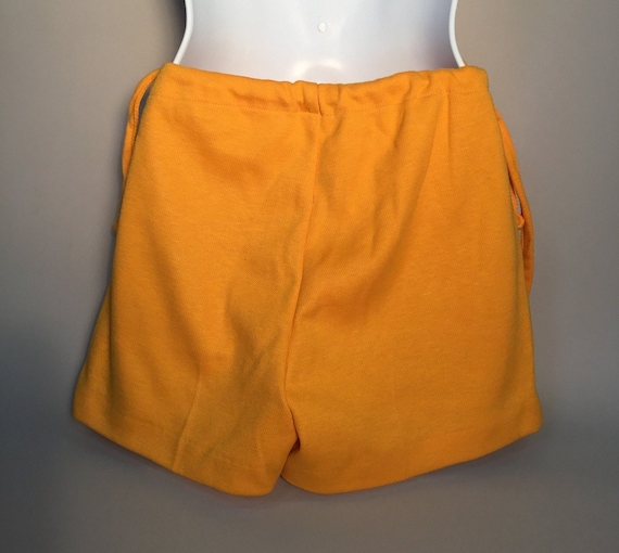 Vintage 1970's Orange Turtle Bax Shorts - image 4