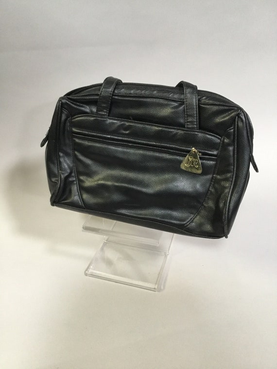 Vintage 1970's Black JR Hand Bag