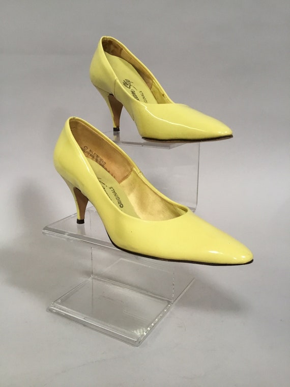 Dream Step Originals - Yellow Patent Leather 2" He