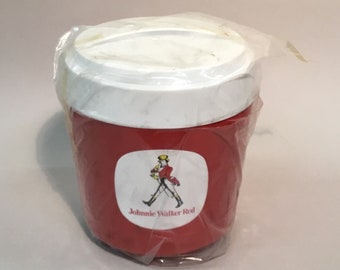 Vintage 1970's Johnny Walker Red Ice Bucket