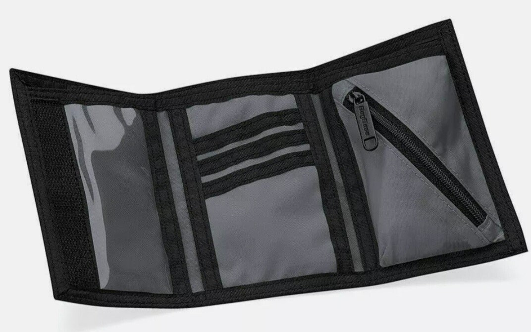 Personalised Trifold Ripper Wallet Child Boys Girl Name Wallet Travel