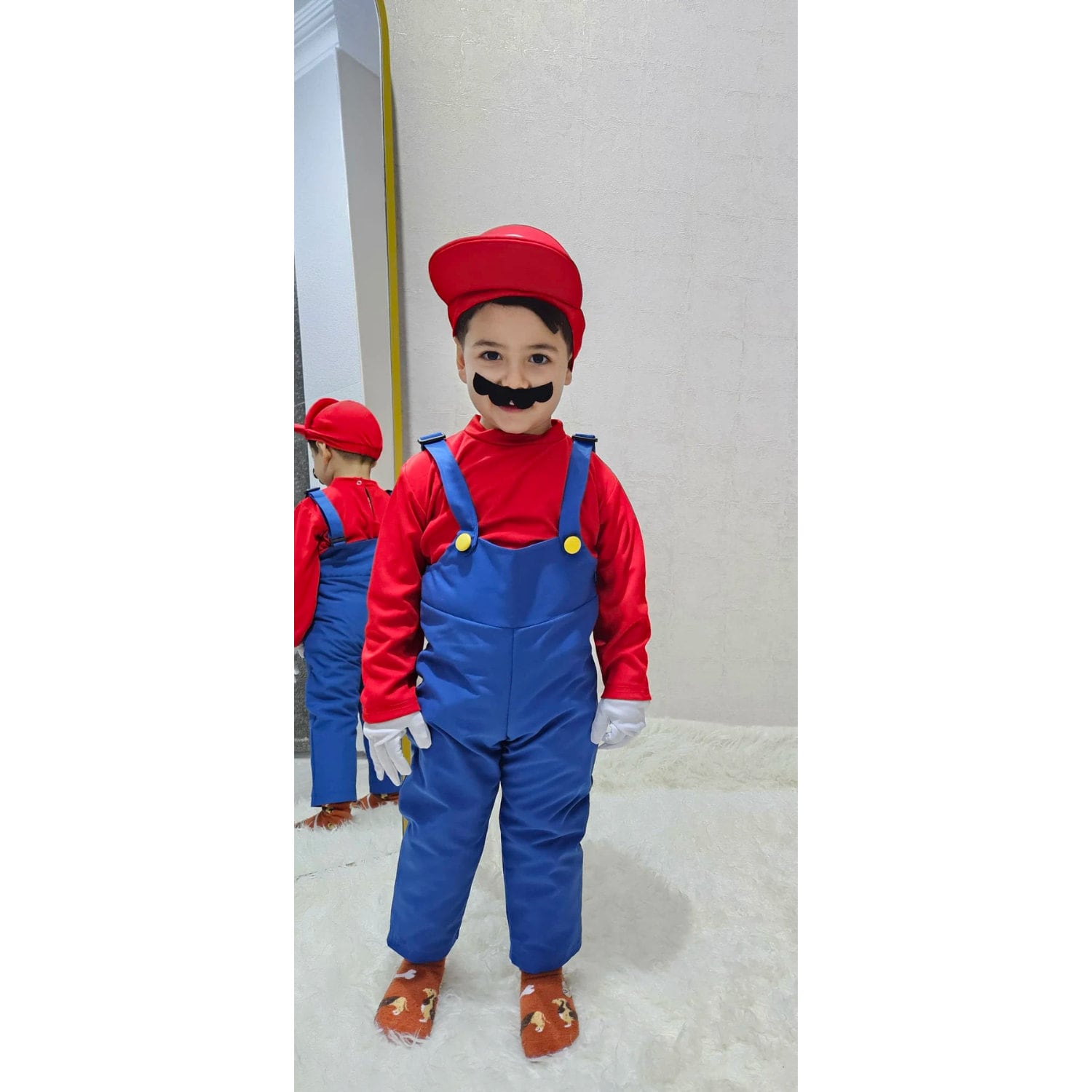 Peluche Mario Costume Chat Jaune Super Mario pas cher 