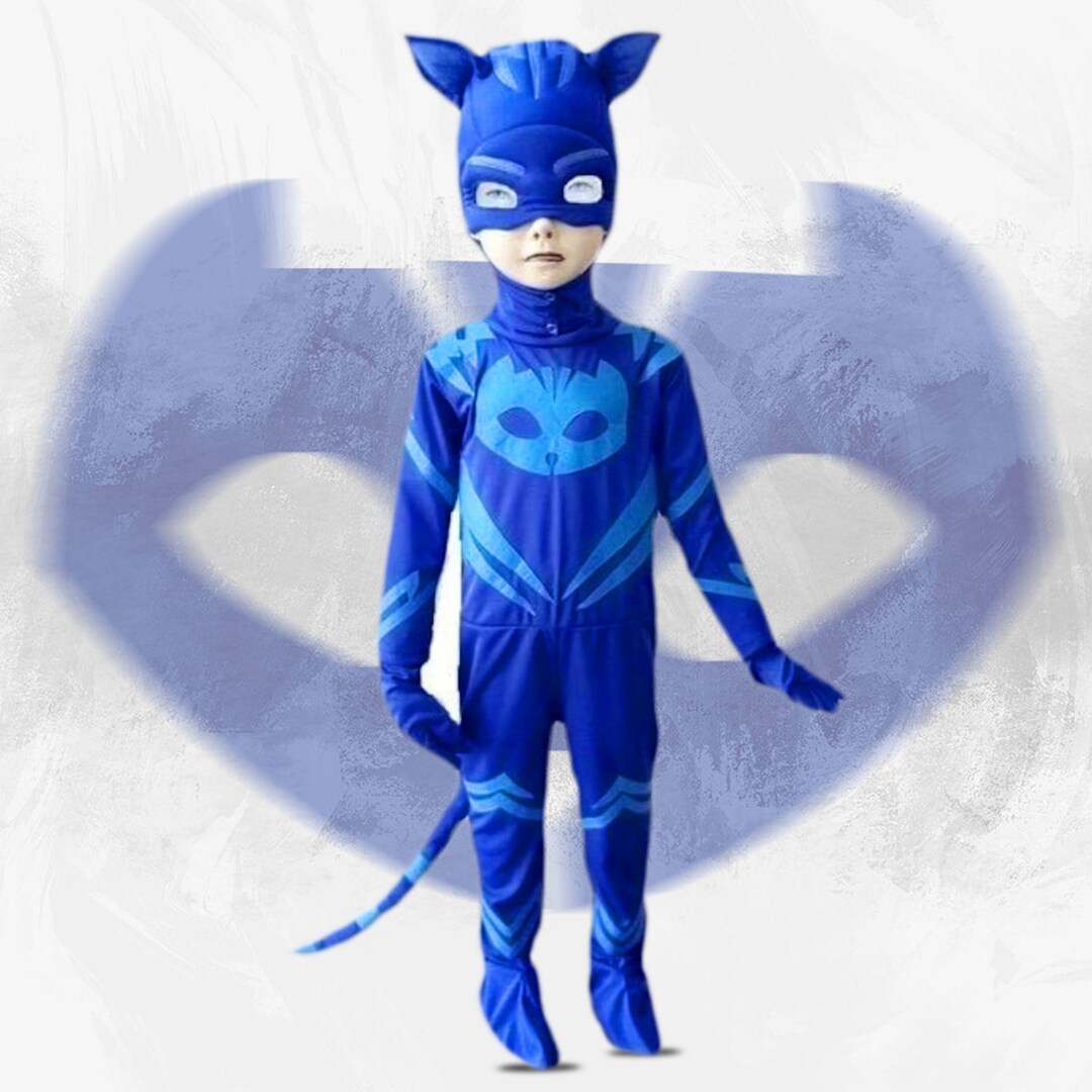Pj Masks Catboy Costume for Kids Pija Mask Costumes Etsy