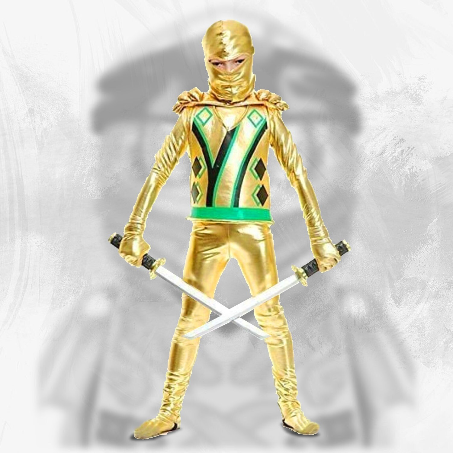 Ninjago Lloyd Gold Ninja Costume for Kids Ninja Cosplay - Etsy