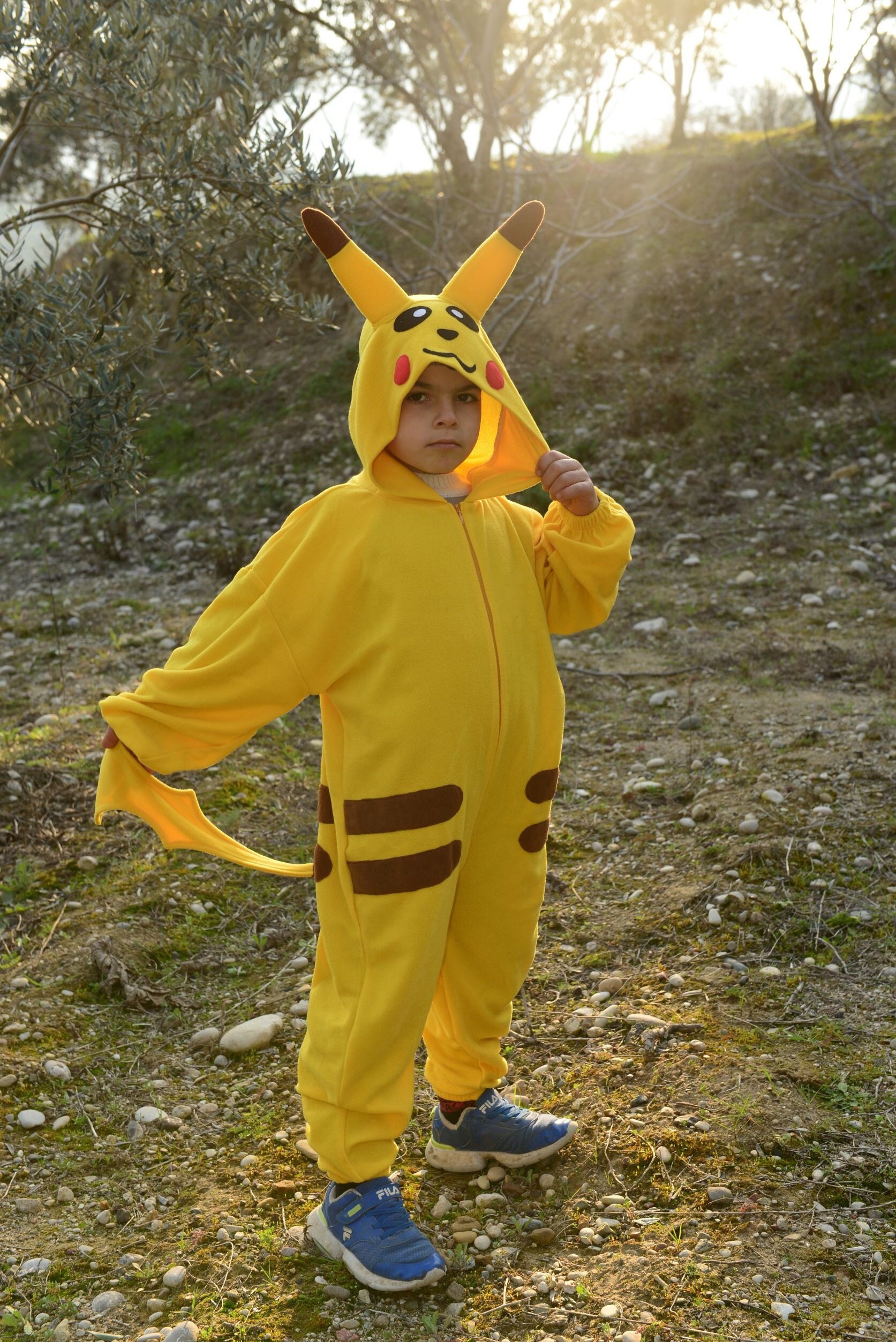 Kid Pikachu Costume, Pikachu Plush Costume