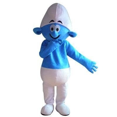 Papa Smurf and the Smurf Mascot Costume for Adults Smurfs - Etsy