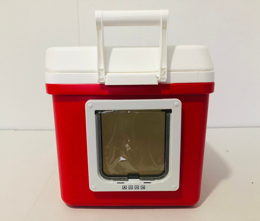 Feral Cat Shelter Best Igloo Cat House Cooler Box Cat Shelter American