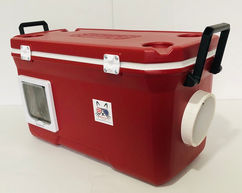 Best Winter Cat House Feral Cat House Cooler Box Cat Shelter Insulated