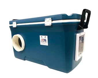 Extra Large Outdoor Cat Shelter, Weatherproof UV Resistant Feral Cat House For Winter Snow, All Round Foam Insulation Pod