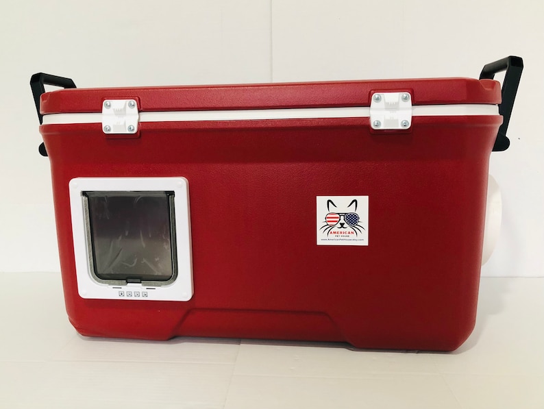 Best Winter Cat House Feral Cat House Cooler Box Cat Shelter Insulated