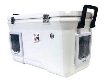 Coleman Cooler Feral Cat Shelter – All Weather Outdoor Cat House