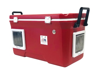 Insulated Outdoor Cat House XL, Weatherproof Feral Cat Shelter with Two Doors, Stray Cat Refuge For All Season Warmth