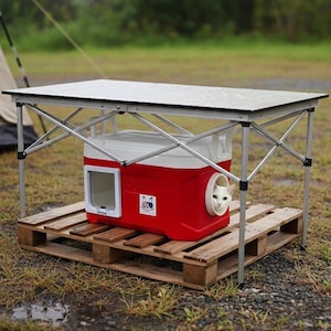 Outdoor Cat Shelter, Igloo Weatherproof Feral Cat House, Fully Insulated and Winter Ready, Predator Safe 画像 11