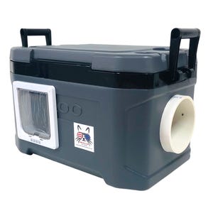 Outdoor Cat House Weatherproof, Insulated Feral Cat Shelter, Cat House for Feral and Stray and Barn Cats, All season cat shelter