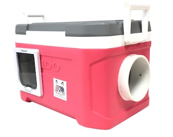 Insulated Igloo Cat House, Feral Cat Shelter with Straw