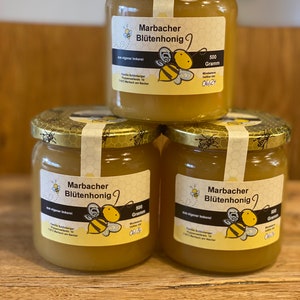 miel de fleurs de notre propre apiculture