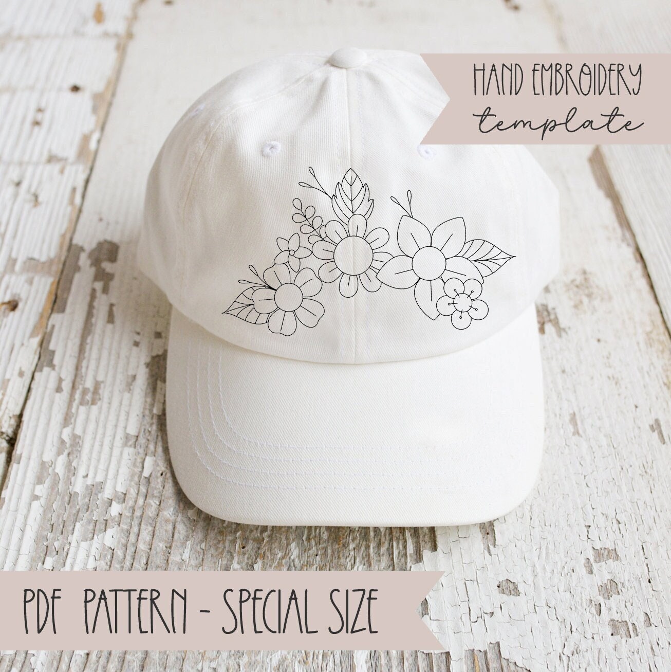 TTT_MSW×ACRMTSM FLOWER EMBROIDERY CAP TTT_MSW×ACRMTSM FLOWER