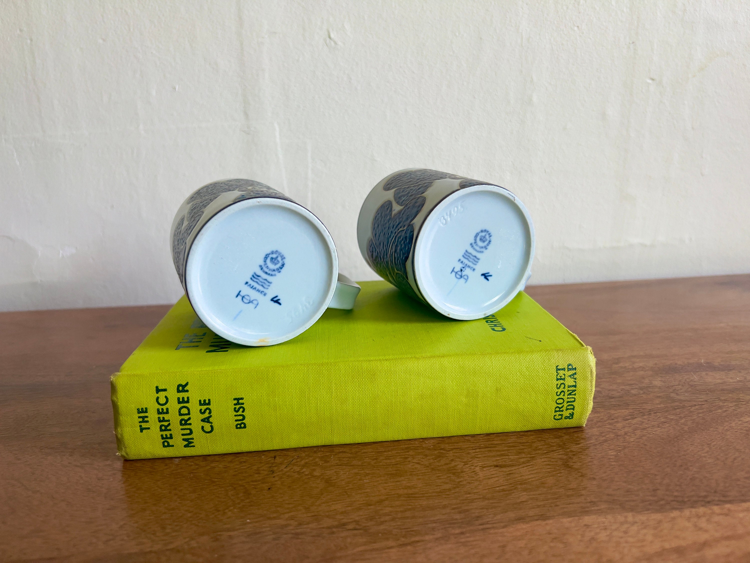 1971 Royal Copenhagen Mugs Pair Espresso Mugs Denmark Etsy 日本