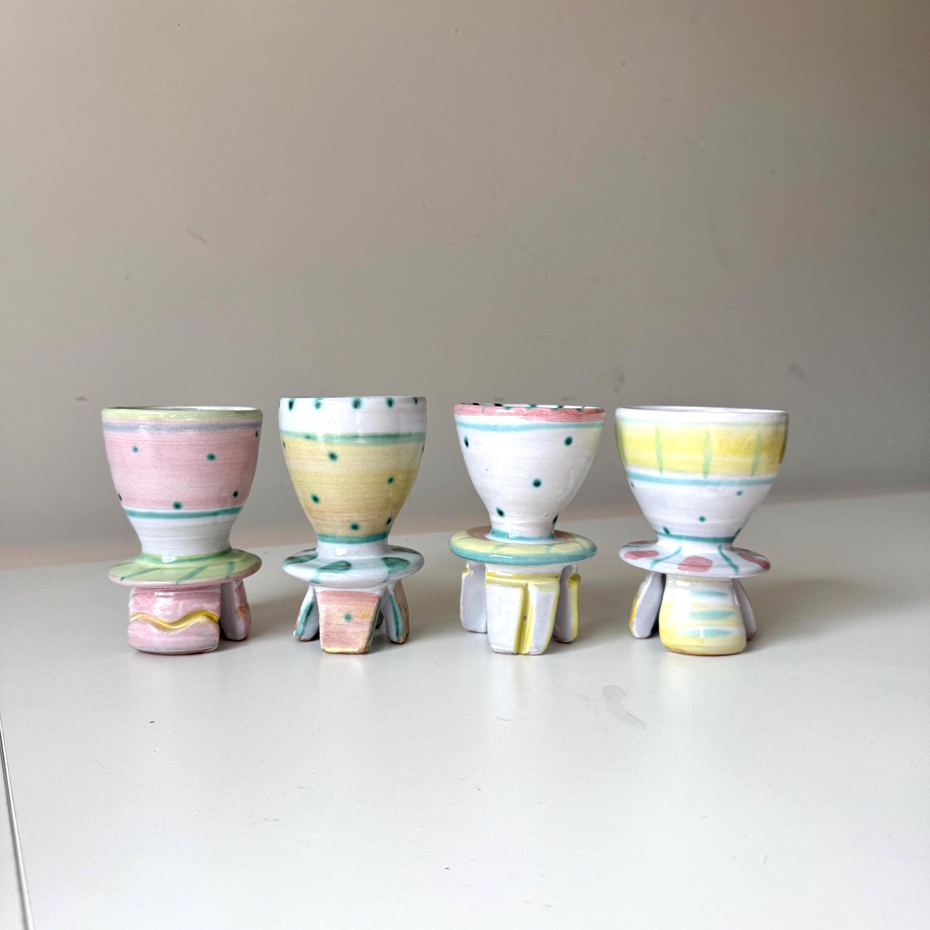 Mackenzie Childs Egg Cup - Etsy