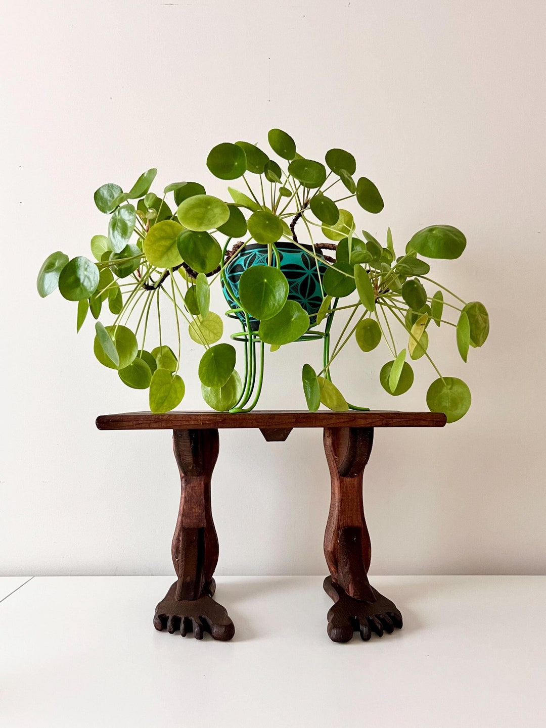 Appalachian Foot Shaped Primitive Wood Stool, Vintage Folk Art - Etsy