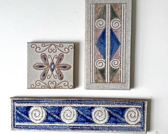 Set Colombiaanse geglazuurde tegels